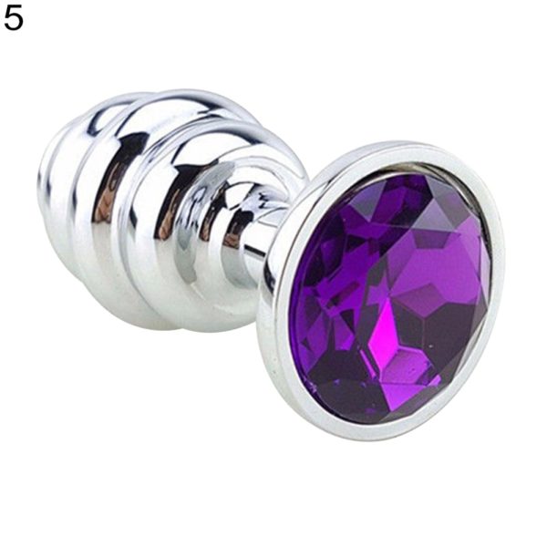 Spiral Beads Stainless Steel Metal Butt Plug Online