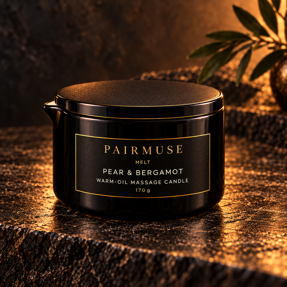PAIR MUSE Oil Massage Candle ( Pear & Bergamot )