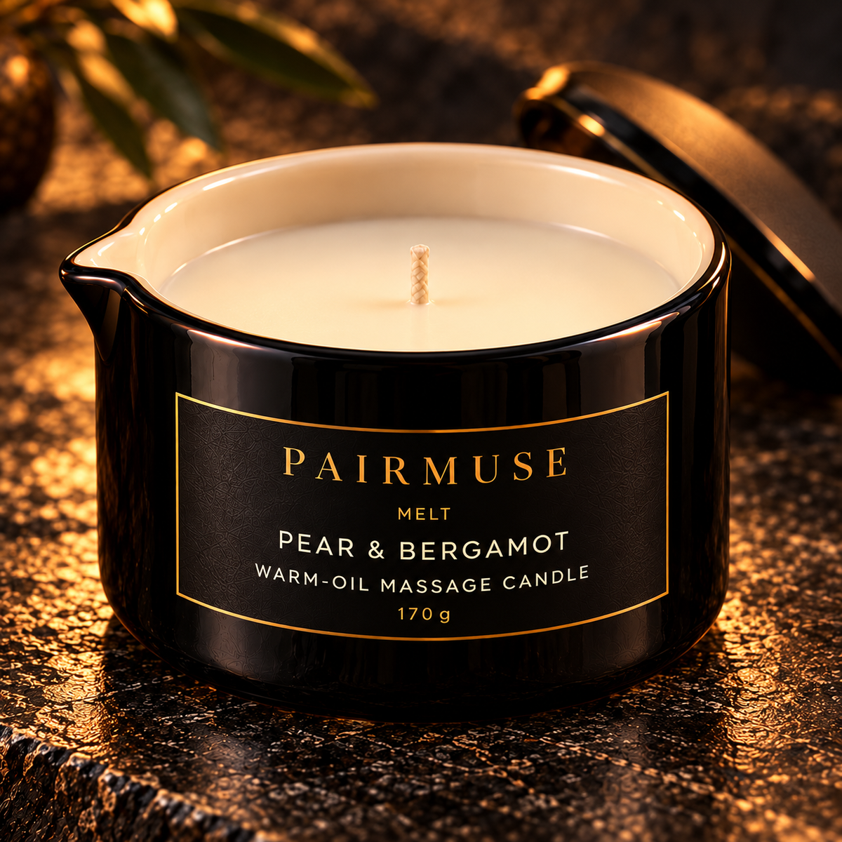 PAIR MUSE Oil Massage Candle ( Pear & Bergamot )