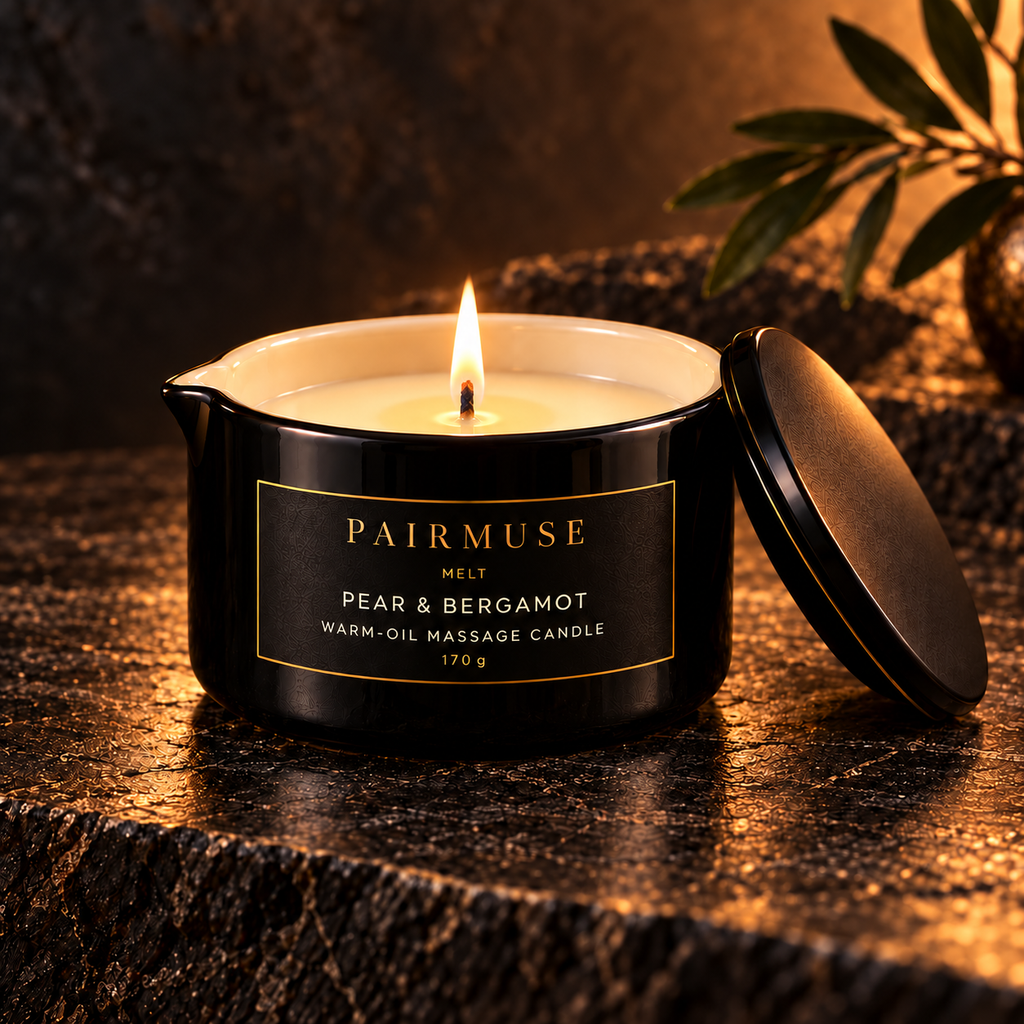 PAIR MUSE Oil Massage Candle ( Pear & Bergamot )