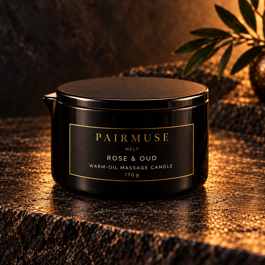 PAIR MUSE Oil Massage Candle ( Rose Oud )
