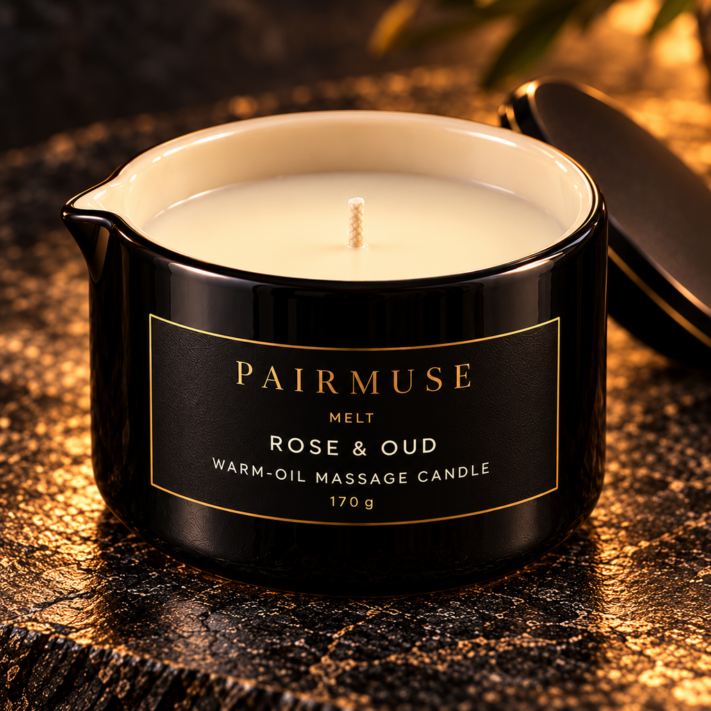 PAIR MUSE Oil Massage Candle ( Rose Oud )